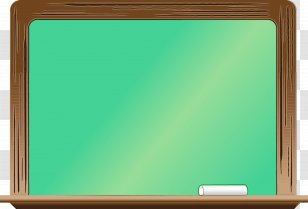 Blackboard Cartoon - Wet Ink - Technology Turquoise Transparent PNG