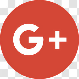 Google Icon - Red Google Plus Social Media Logo Icon Transparent PNG