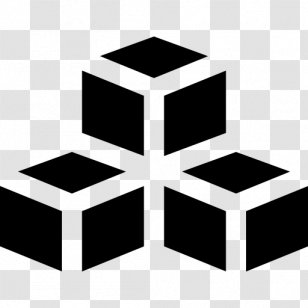 Shape Cube Symbol - Threedimensional Space - 3d Mockup Psd Transparent PNG