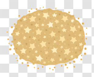 Food Elements - Starry Cookie Dessert Transparent PNG