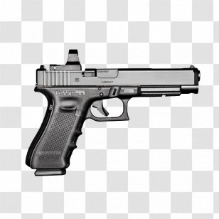 Glock 34 Ges.m.b.H. GLOCK 17 .40 S&W - Pistol - Gun Transparent PNG