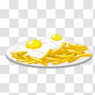 Fried Egg Breakfast - Material - Vector Transparent PNG