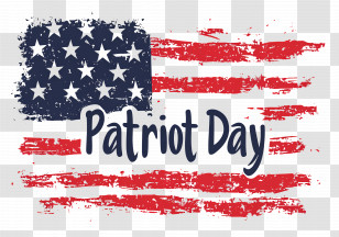 Patriot Day - Patriot Day Flag Design For Remembrance Transparent PNG