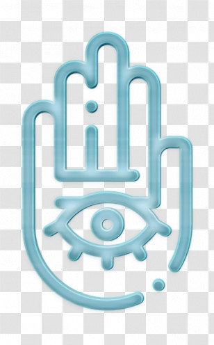Hand Icon Esoteric Icon Eye Icon Transparent PNG