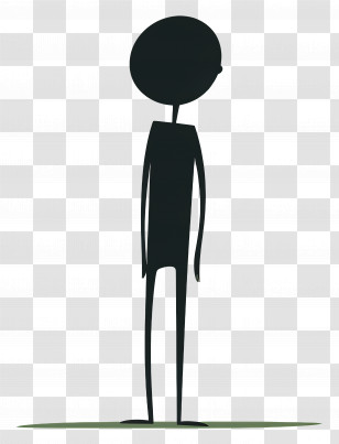 Stick Figure - Standing Stick Figure Transparent PNG