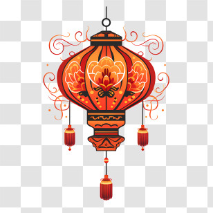 Chinese Lantern - Red Lantern For Chinese New Year Transparent PNG