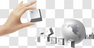 Earth Computer Keyboard Hand Finger - Character - And The Holding Transparent PNG