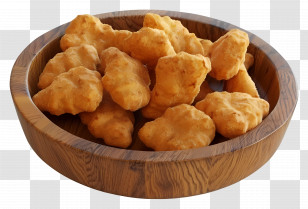 Spicy Chicken Nuggets - Crispy Chicken Nuggets Transparent PNG