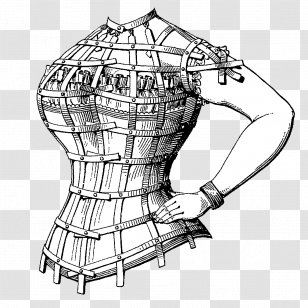 Steampunk Drawing Clip Art - Outerwear - Corset Transparent PNG