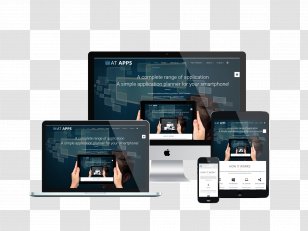 Responsive Web Design Template System Bootstrap - Electronics - Mobile App Transparent PNG