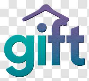 Gift - Gift Word Logo Icon Transparent PNG