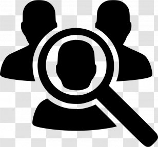 Image Symbol Illustration - Black And White Transparent PNG
