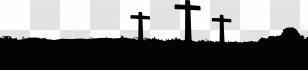 Silhouette Clip Art - Black - Landscape Transparent PNG