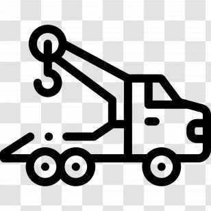 Tow Truck - Tow Truck Icon Representation Transparent PNG