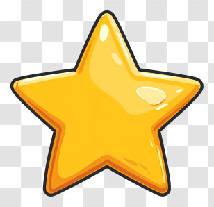Star - Yellow Star Icon Transparent PNG