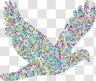 Silhouette Clip Art - Remix - Flying Dove Transparent PNG