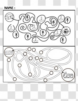 Car White Point Angle Line Art - Brain Teaser Transparent PNG