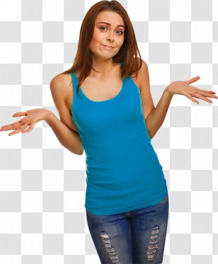 Doubt Stock Photography Royalty-free - Silhouette - Mulher Transparent PNG