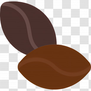 Coffee Seed - Illustration Of Coffee Beans Transparent PNG