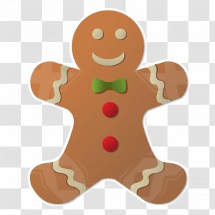 Gingerbread Man Roblox Food Christmas Ornament Transparent Png - christmas gingerbread man gifts close roblox amino