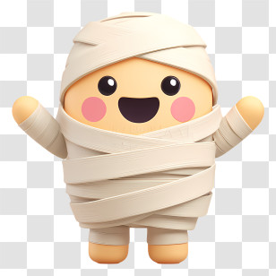 Cute Cartoon Mummy - Cute Mummy Cartoon Character Transparent PNG
