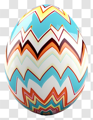 Easter Eggs - Brightly Colored Easter Egg Decoration Transparent PNG