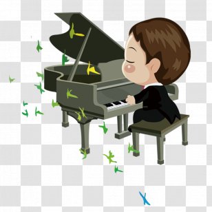Toy Piano Child - Flower - Play Transparent PNG