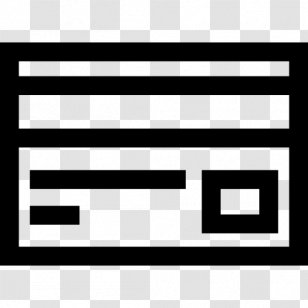 Symbol Logo Rectangle Square - Number - Credit Card Transparent PNG