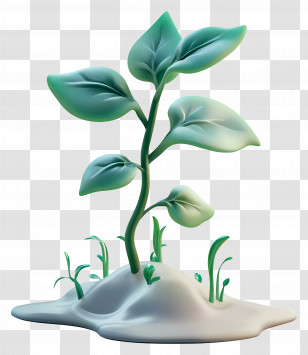 Plant Growing - Green Plant Sprouting Transparent PNG