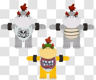 New Super Mario Bros. Wii Bowser 3D Land - Dry Bones Transparent PNG