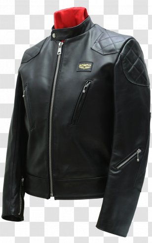 Leather Jacket Lewis Leathers Schott NYC - Library Transparent PNG
