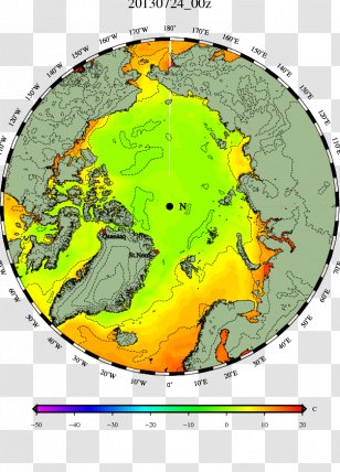 Arctic Ocean Canada Map Sea Ice Circle - Pack Transparent PNG