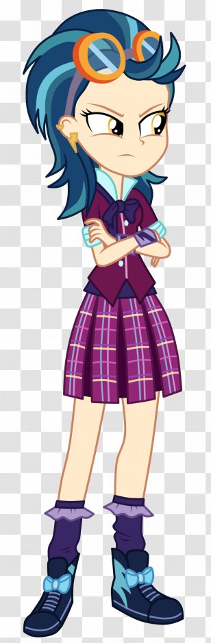 Indigo Zap My Little Pony: Equestria Girls Rainbow Dash Rarity - Silhouette - Sour And Sweet Transparent PNG