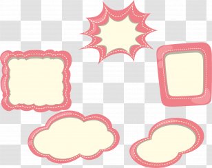 Sticker - Heart - Small Fresh Explosion Stickers Transparent PNG