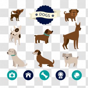 Kerry Blue Terrier Puppy Cuteness Clip Art - Vector Dog Transparent PNG