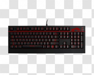 Computer Keyboard Micro-Star International Gaming Keypad MSI GK-701 Cherry Transparent PNG