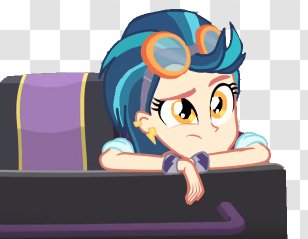 Indigo Zap Derpy Hooves My Little Pony: Equestria Girls Fan Art - Silhouette Transparent PNG