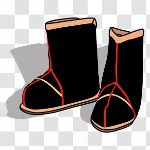 Boot Cartoon - Animation - Ancient Men Boots Transparent PNG