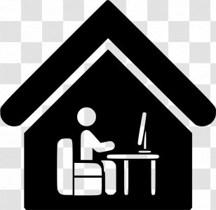 Office Symbol Room - Monochrome Photography Transparent PNG