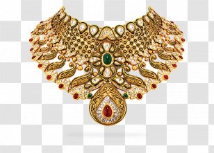 Necklace Earring Gold Jewellery - Chain Transparent PNG