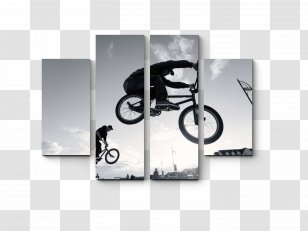 BMX Bicycle Antique Painting PowerDirector - Bmx Rider Transparent PNG