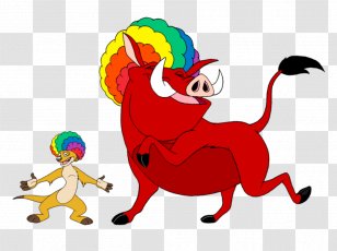 The Lion King Timon And Pumbaa Drawing Simba - Cartoon - Circus Transparent PNG