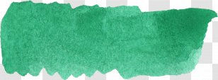 Watercolor Painting - Grass - Water Color Banner Transparent PNG