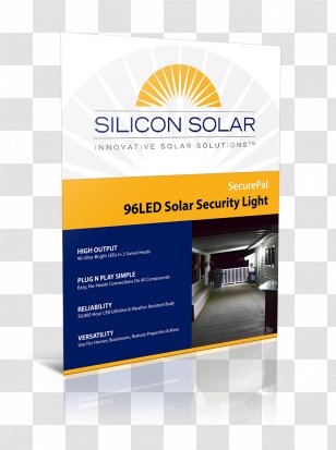 Light Solar Lamp Energy Power Panels - Flyer Transparent PNG