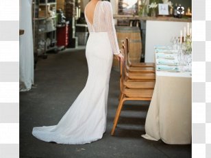 Wedding Dress Waist Cocktail Gown - Formal Wear Transparent PNG