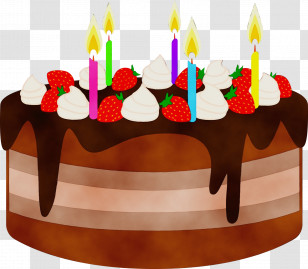Birthday Cake Transparent PNG