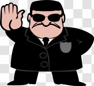 Police Officer Car Clip Art - Smile - Stop Cliparts Transparent PNG