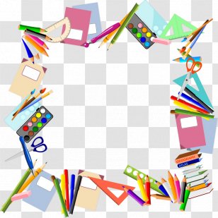 School Drawing Frame Clip Art - Coreldraw Transparent PNG