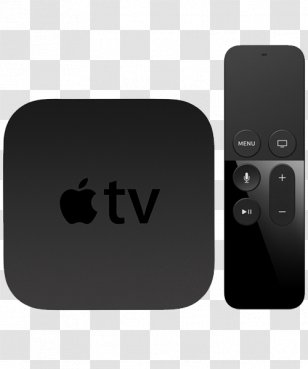 Apple TV (4th Generation) Remote 4K - Digital Media Player Transparent PNG