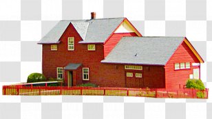 House Brick Villa - Shed - Red Transparent PNG